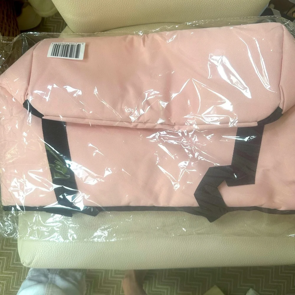 Truvani 2023 PINK W/ BLACK Insulated Tote Bag - Brand New (aka The Food Babe!)